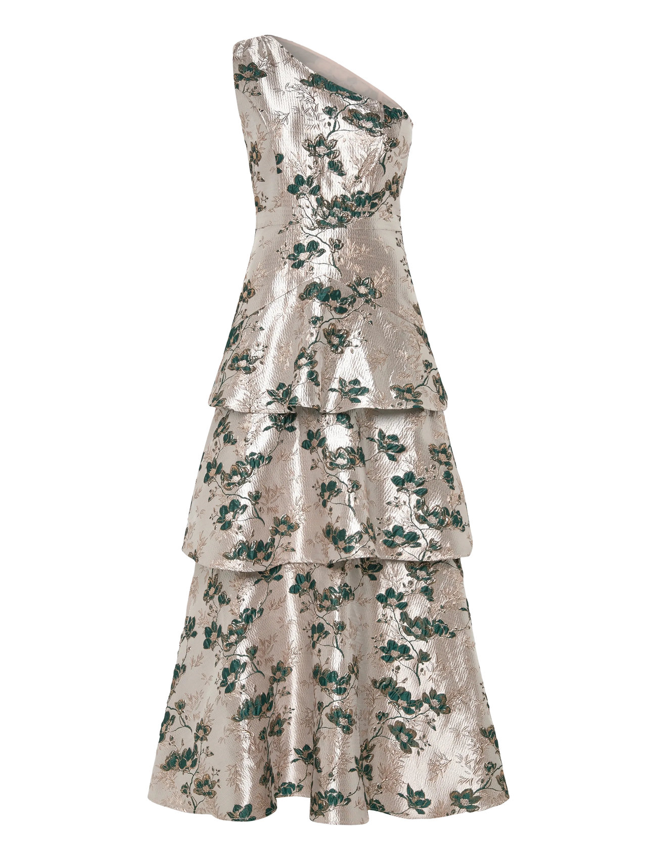 Love Lolina Fabiana Maxi Dress, M, Silver, Kjoler > Maxikjole, Dame