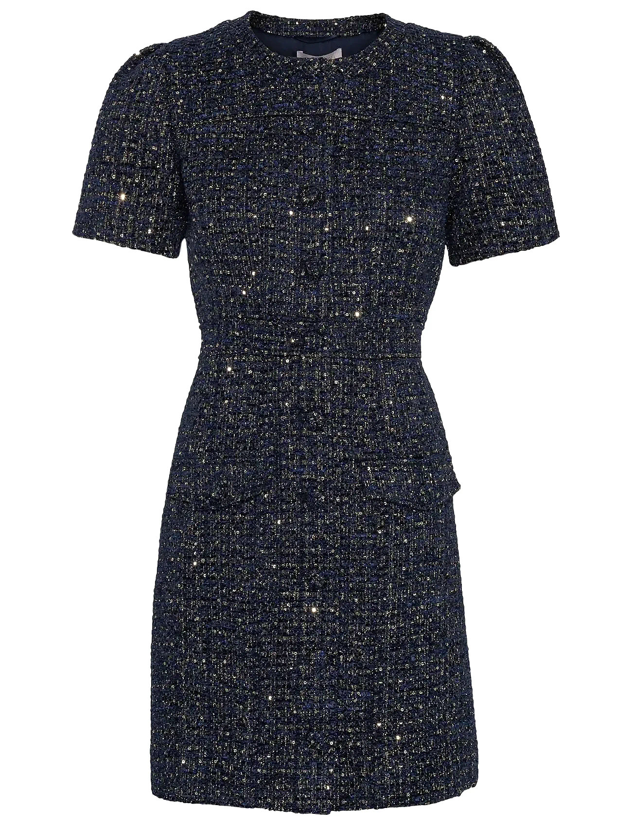 LOVE LOLINA Stassie Mini Kleid Navy - S - Damen