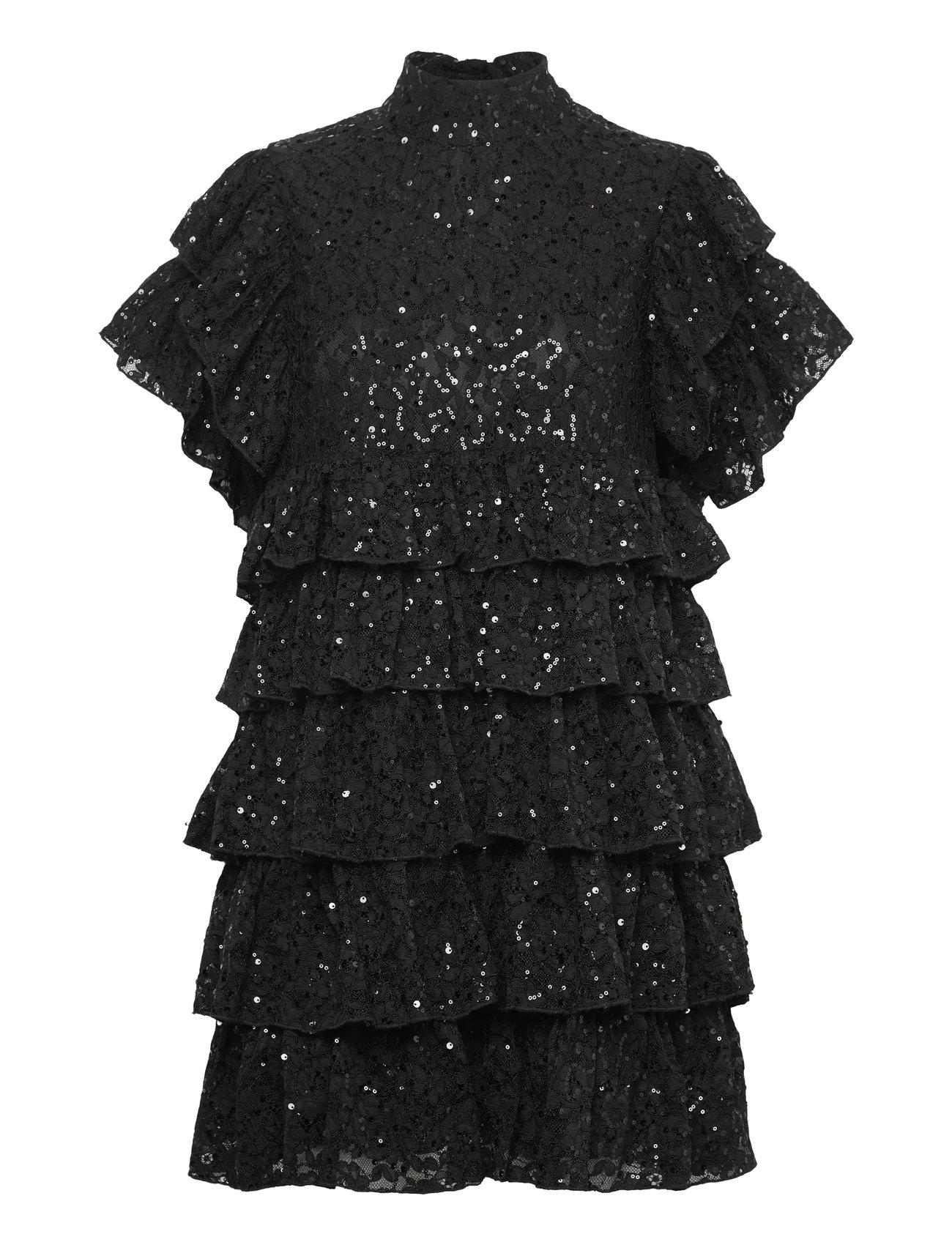 Love Lolina Majesty Mini Dress, L, Black, Kjoler > Cocktailkjoler, Dame
