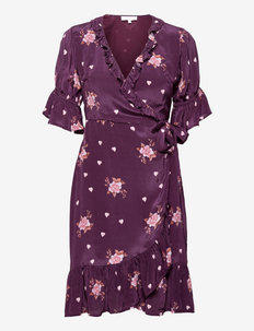 Sissy Dress - sukienki koktajlowe - purple hearts