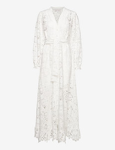 LENNA MAXI DRESS - sukienki koronkowe - white