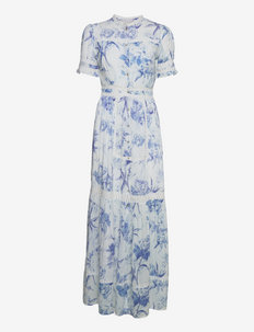 Madison Dress - maxi kjoler - blue garden
