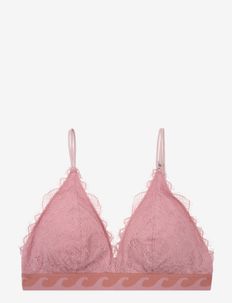 Gwen - topatut rintaliivit - vintage pink
