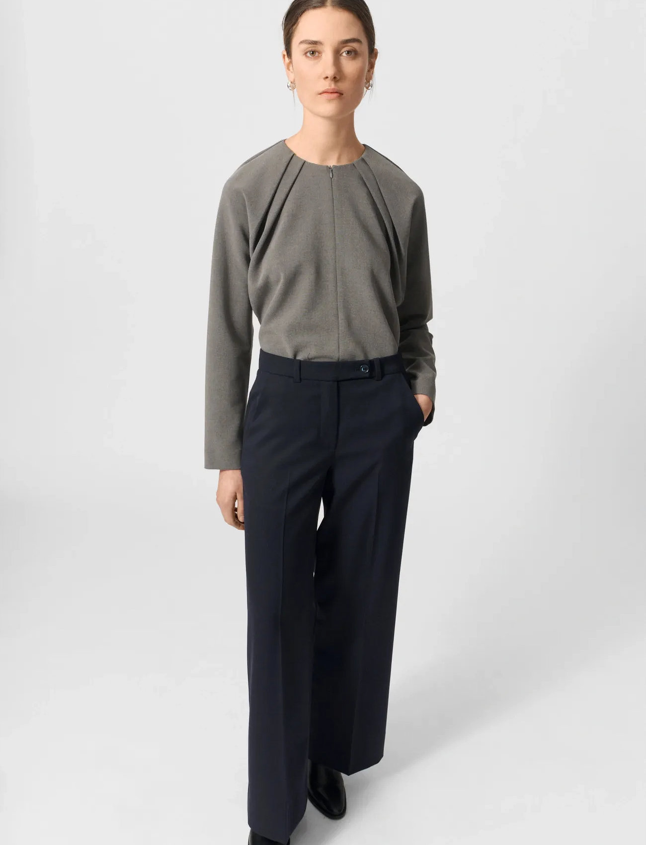 Lovechild 1979 Marine Blouse, 38, Grey, Bluser > Langærmede, Dame