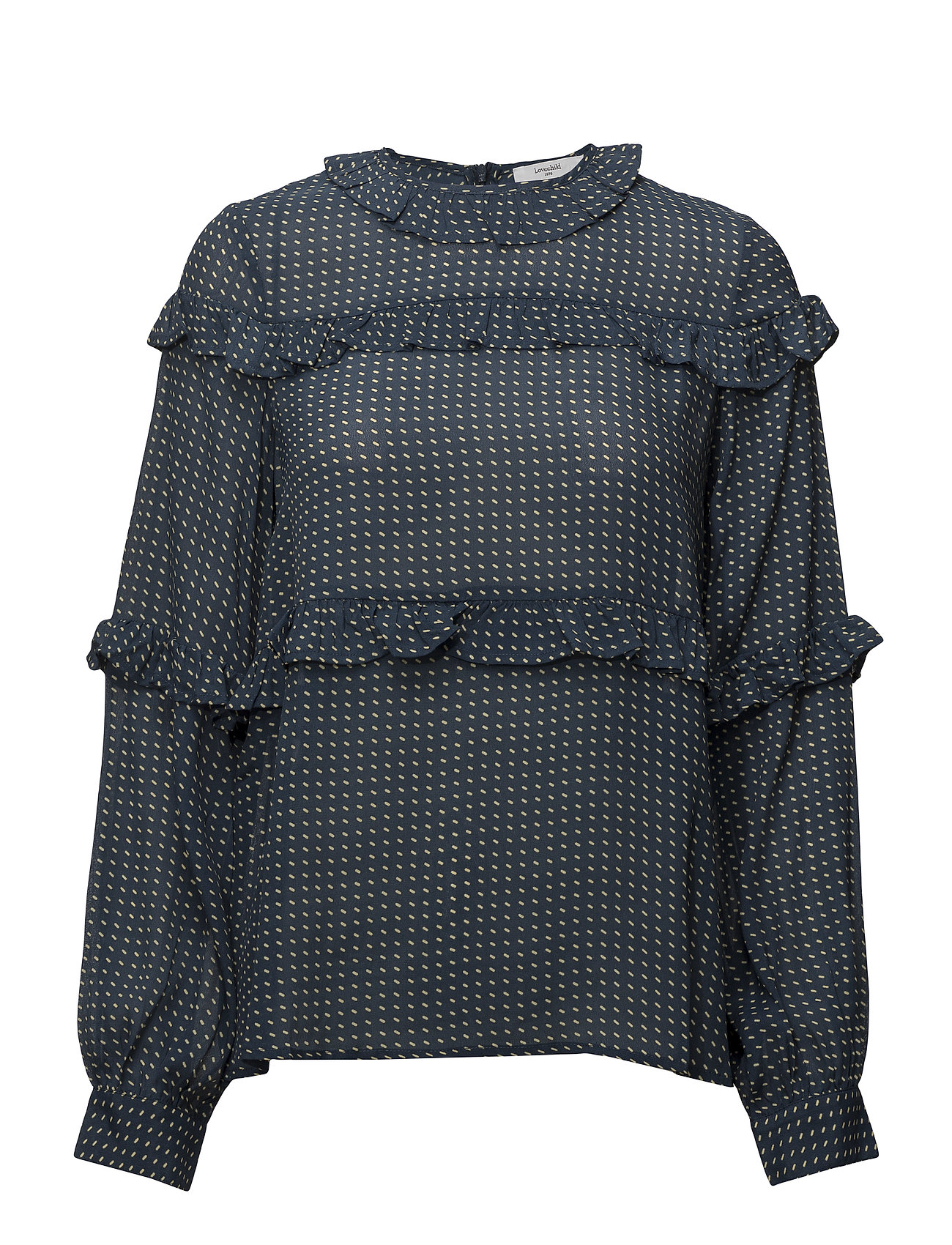 Anne Blouse Lange Mouwen Blauw Lovechild 1979 lovechild 1979 kopen in de aanbieding