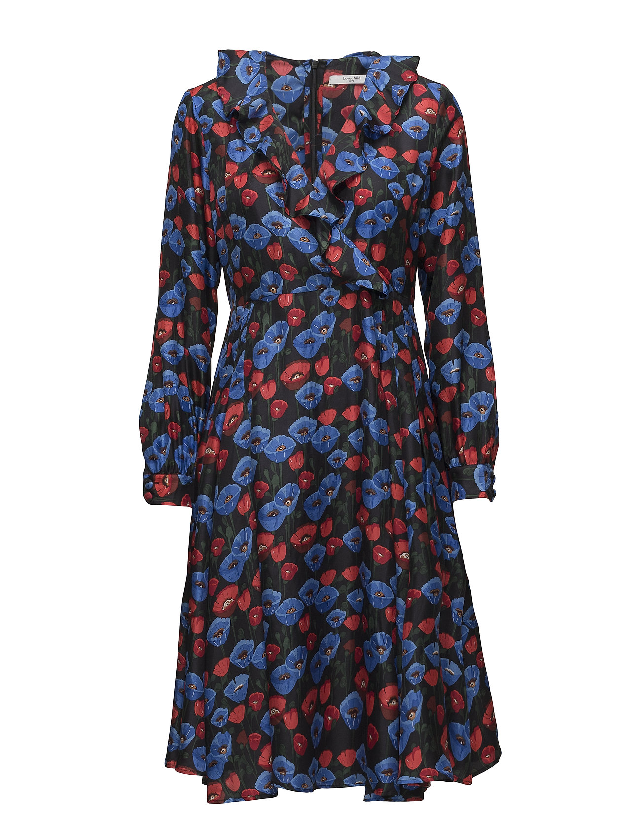 Berri Korte Jurk Blauw Lovechild 1979 lovechild 1979 kopen in de aanbieding