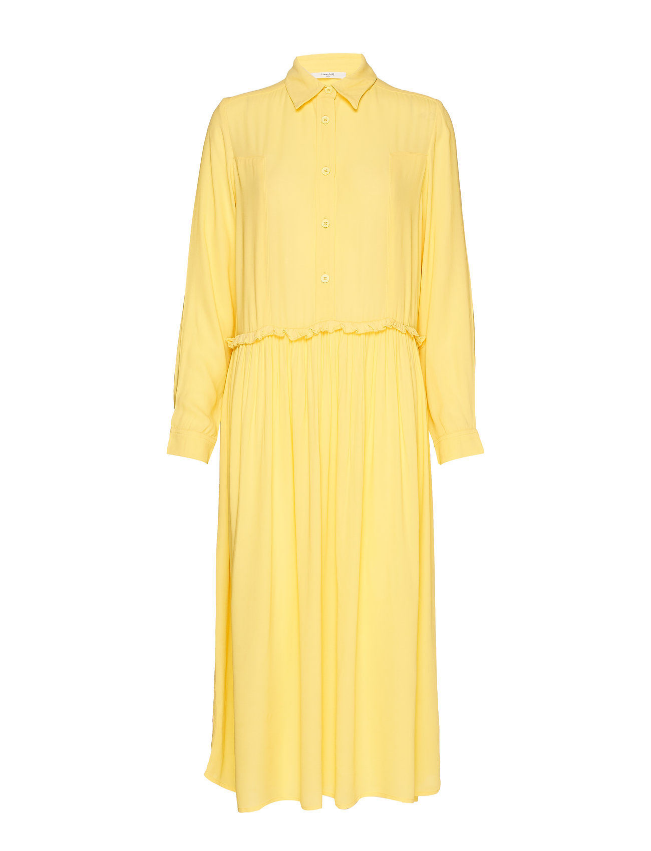 Jolene Dress Maxi Galajurk Geel Lovechild 1979 lovechild 1979 kopen in de aanbieding