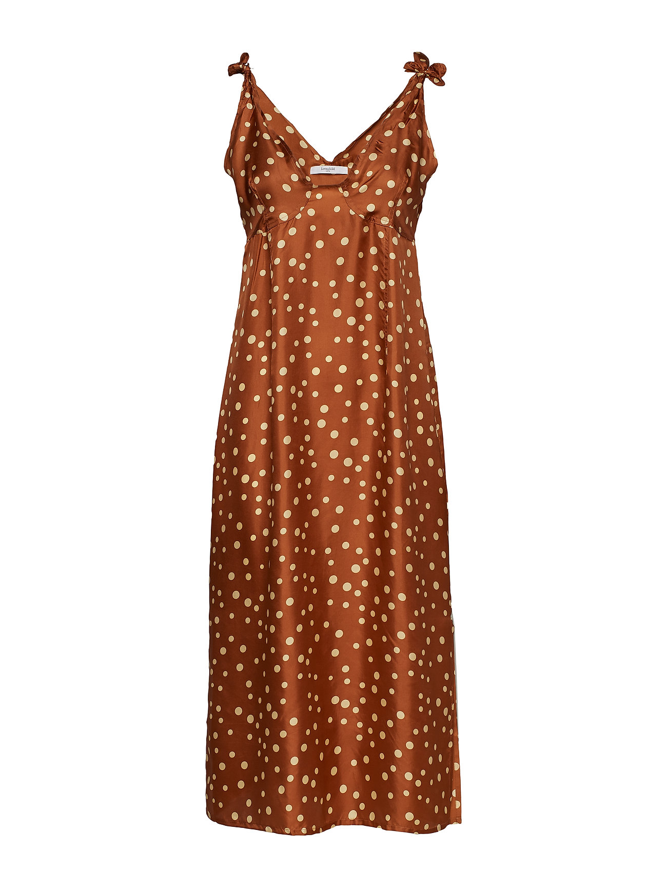 Okabe Dress Jurk Knielengte Oranje Lovechild 1979 lovechild 1979 kopen in de aanbieding