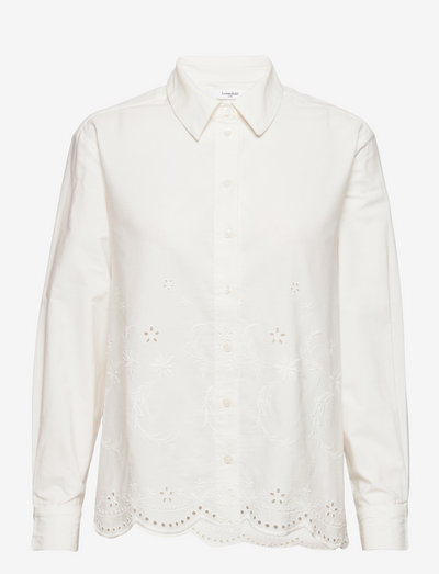 Emmylou Shirt - denimskjorter - white