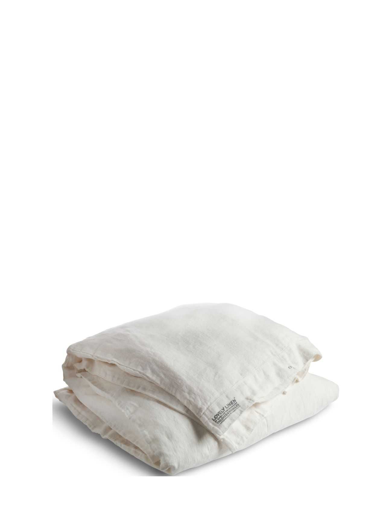 LOVELY LINEN Lovely Bettbezug Weiß - 240X220CM - Unisex