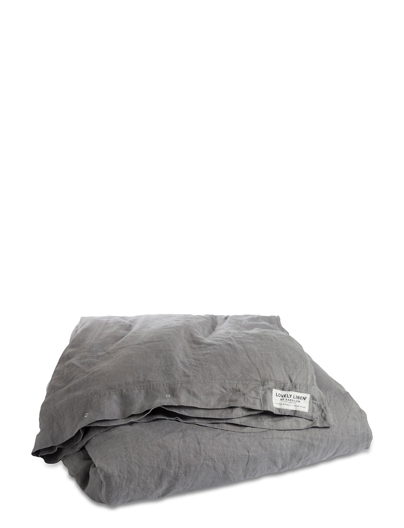 LOVELY LINEN Misty Bettbezug Grau - 240X220CM - Unisex