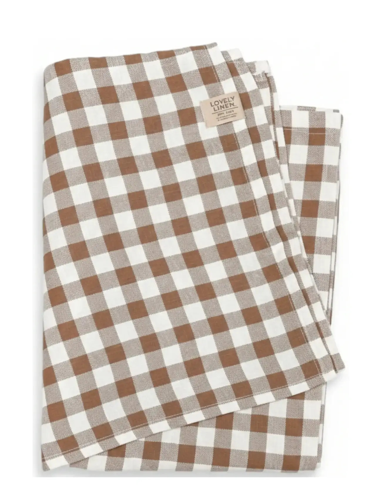 Lovely Linen Misty Hamam Towel, 90X145, Brown, Håndklæder & Badehåndklæder > Badehåndklæder, Unisex