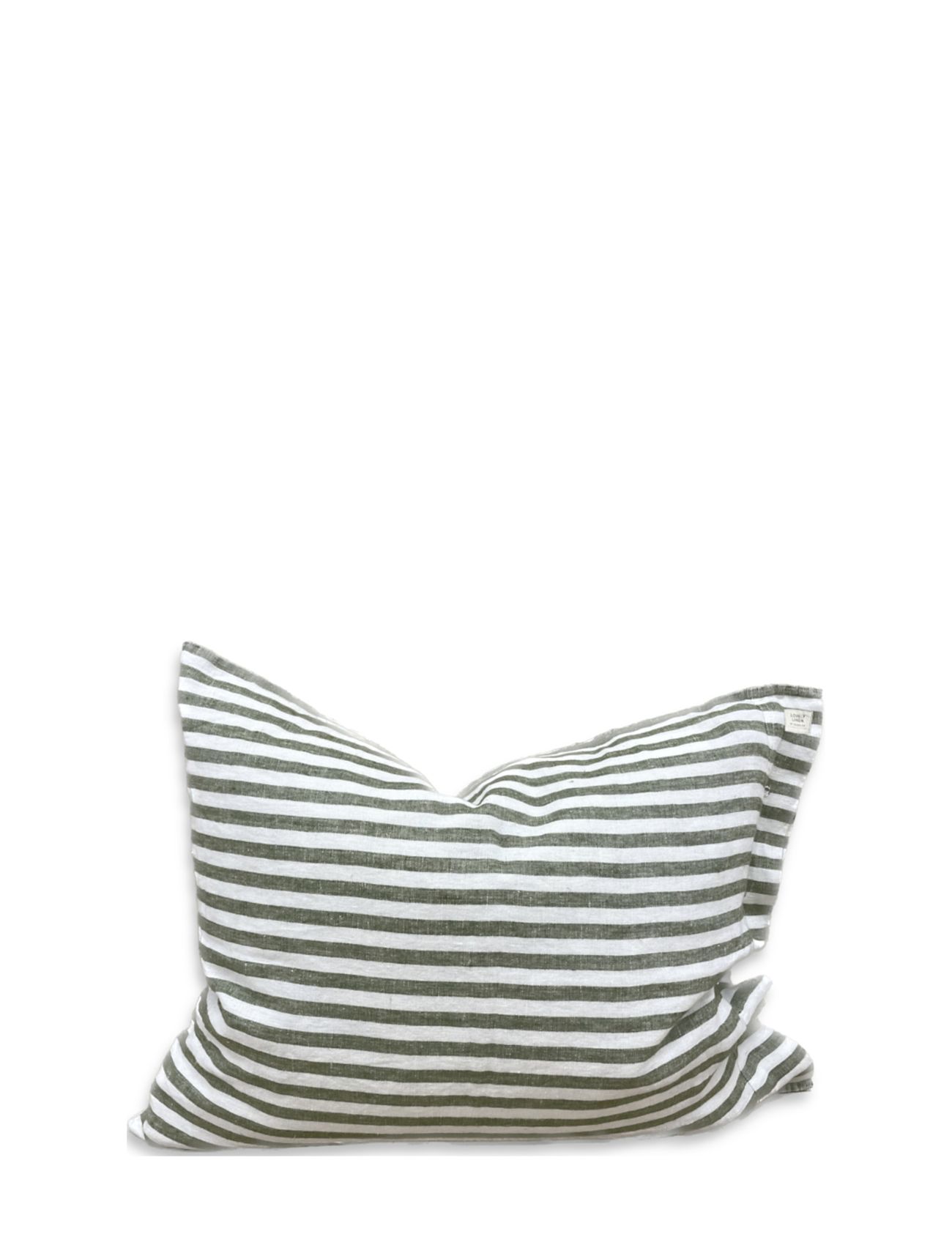 LOVELY LINEN Misty Pillow Case Grün - 80X80CM - Unisex
