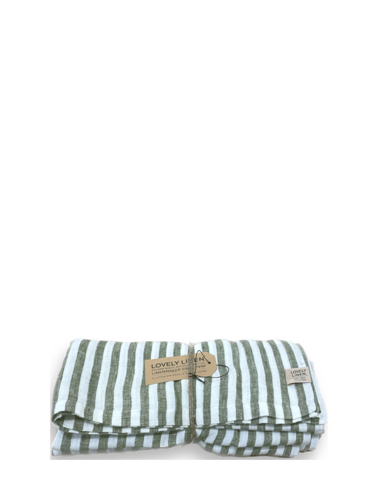 LOVELY LINEN Misty Tablecloth Grün - 145X380CM - Unisex