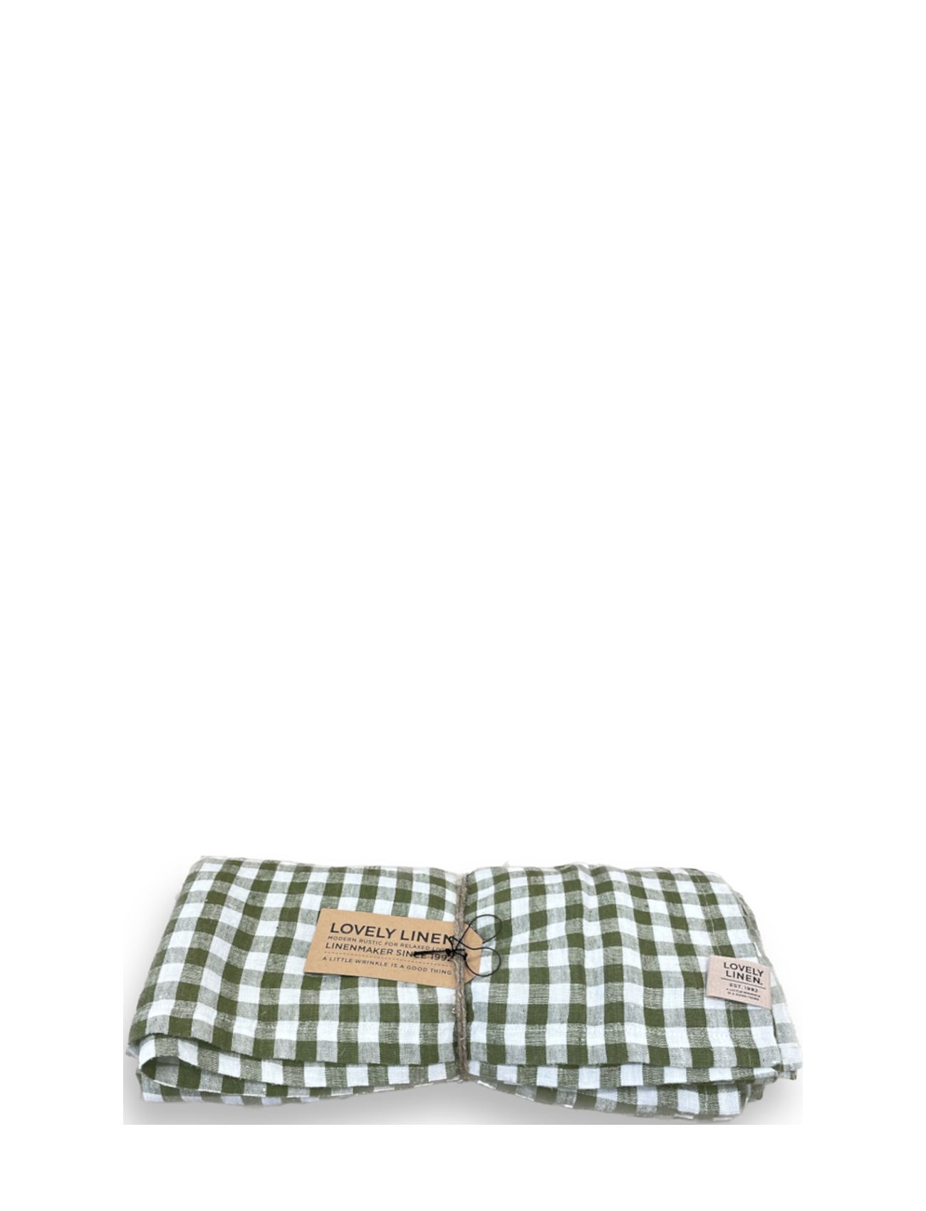 LOVELY LINEN Misty Tablecloth Grün - 145X380CM - Unisex