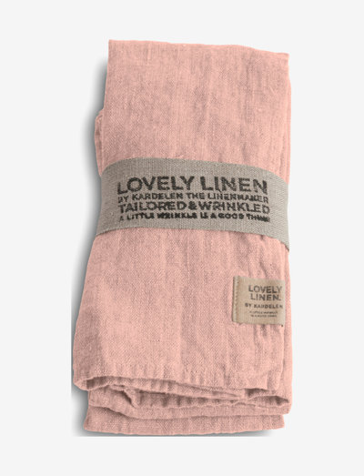 LOVELY NAPKIN (4-PACK) - linen- & cotton napkins - litchi