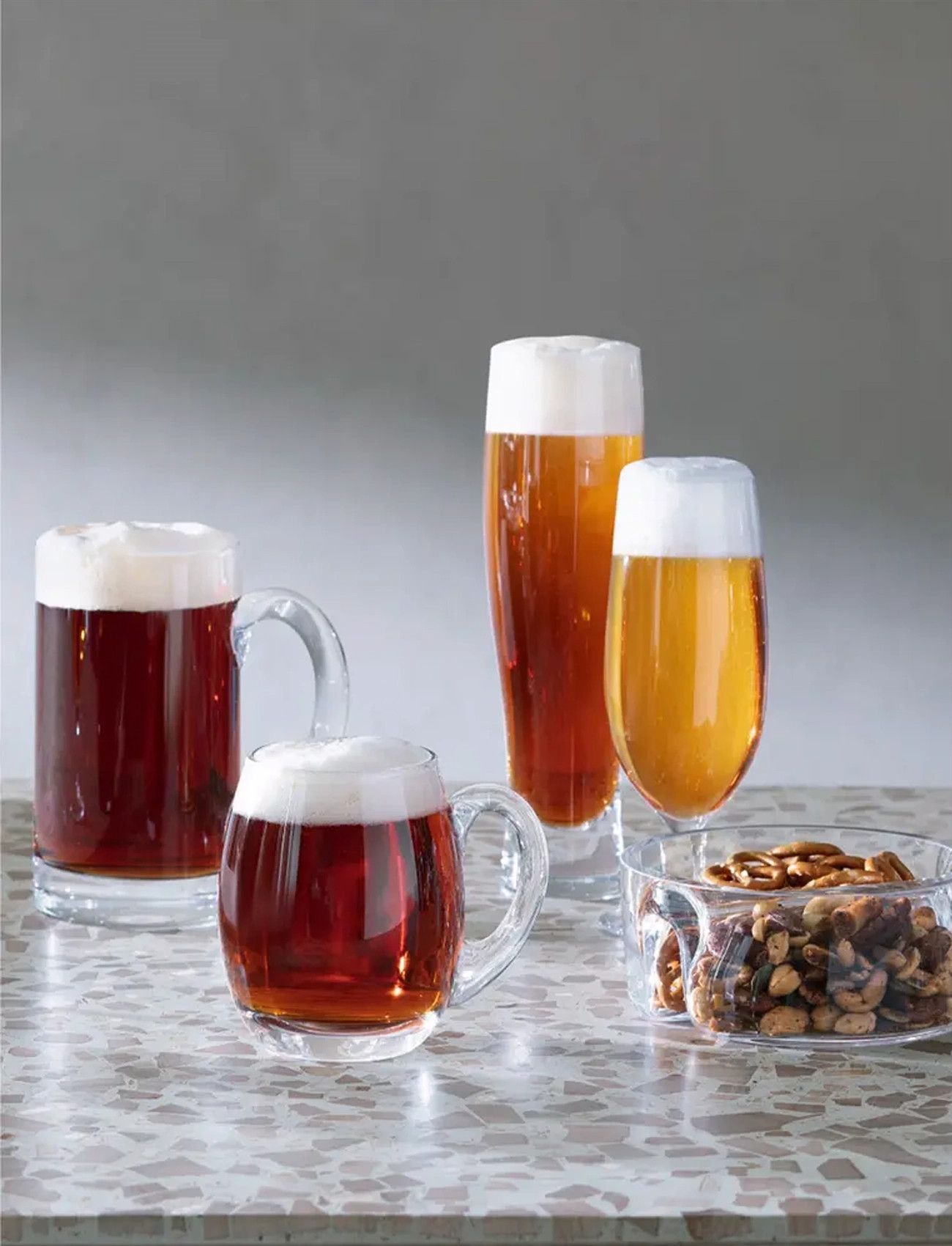 LSA International Beer Glass Pilsner Bar Set/2 450ml Lsa International , One Size, Nude, Glas > Ølglas, Unisex