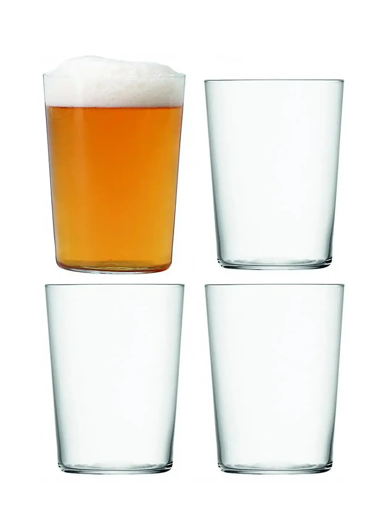 LSA INTERNATIONAL Gio Tumbler Set 4 CLEAR - 56 CL - Unisex