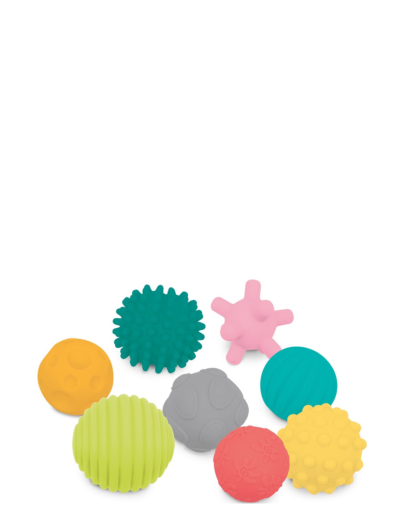 Sensory Balls - 8 Pcs Toys Baby Toys Educational Toys Activity Toys Multi/patterned Ludi