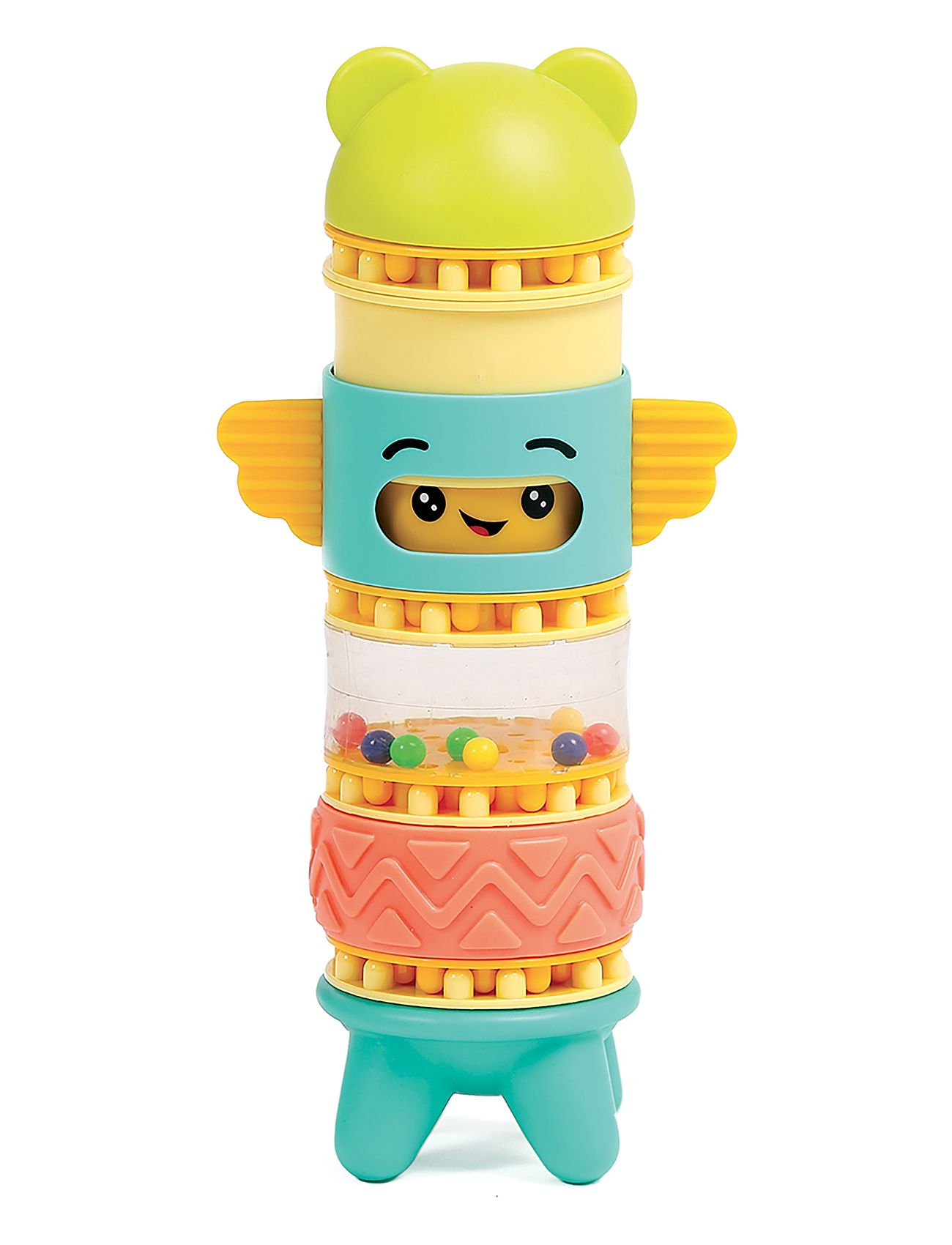Ludi "Peek A Boo - Totem Pole Toys Baby Educational Stackable Blocks Multi/patterned Ludi"