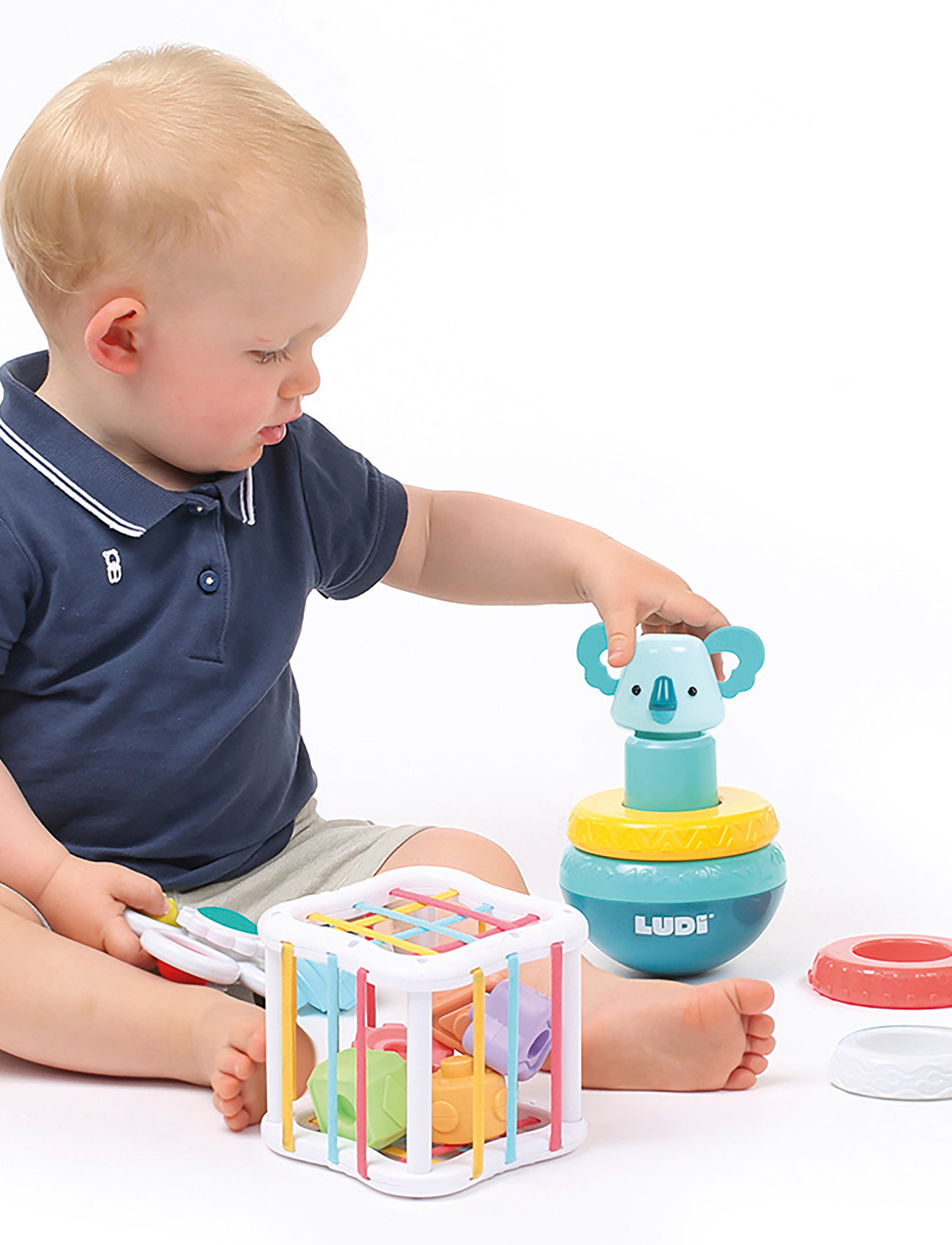 Ludi Manipulation Box With Accessories, One Size, Multi/patterned, Educational Legetøj > Activity Legetøj, Børn