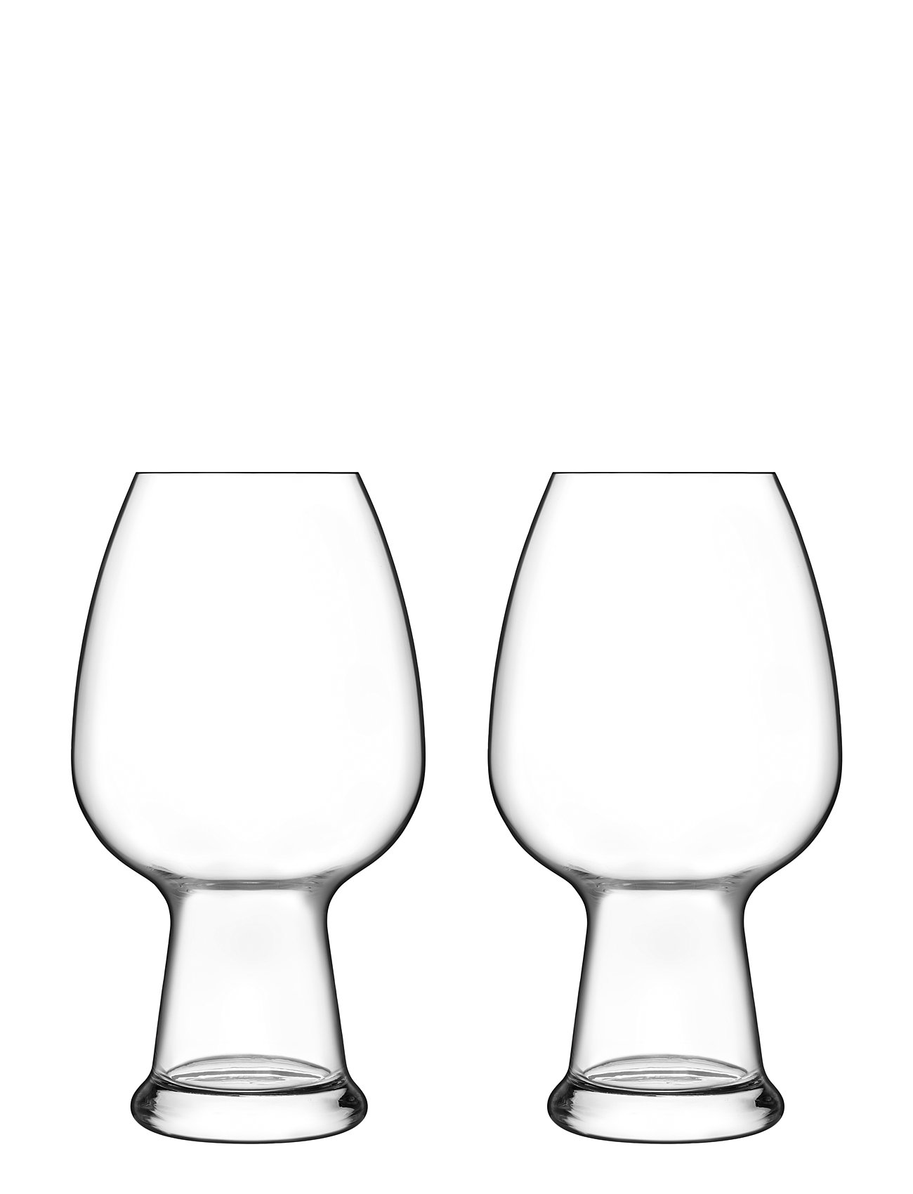 Ølglas Hvede Birrateque Home Tableware Glass Beer Glass Nude Luigi Bormioli