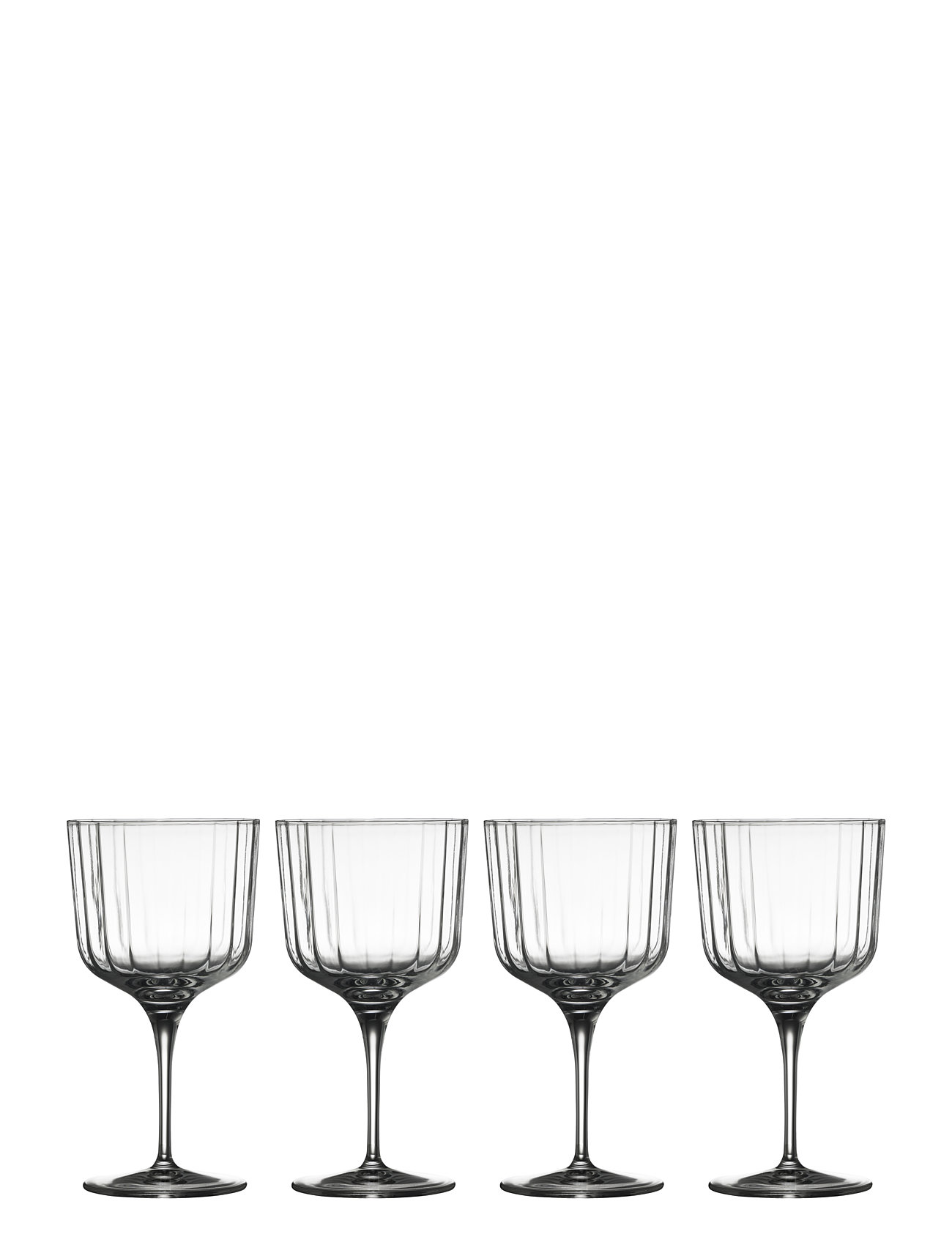 Gin & Tonic-Glas Bach 4 Stk. Home Tableware Glass Gin Glass Nude Luigi Bormioli