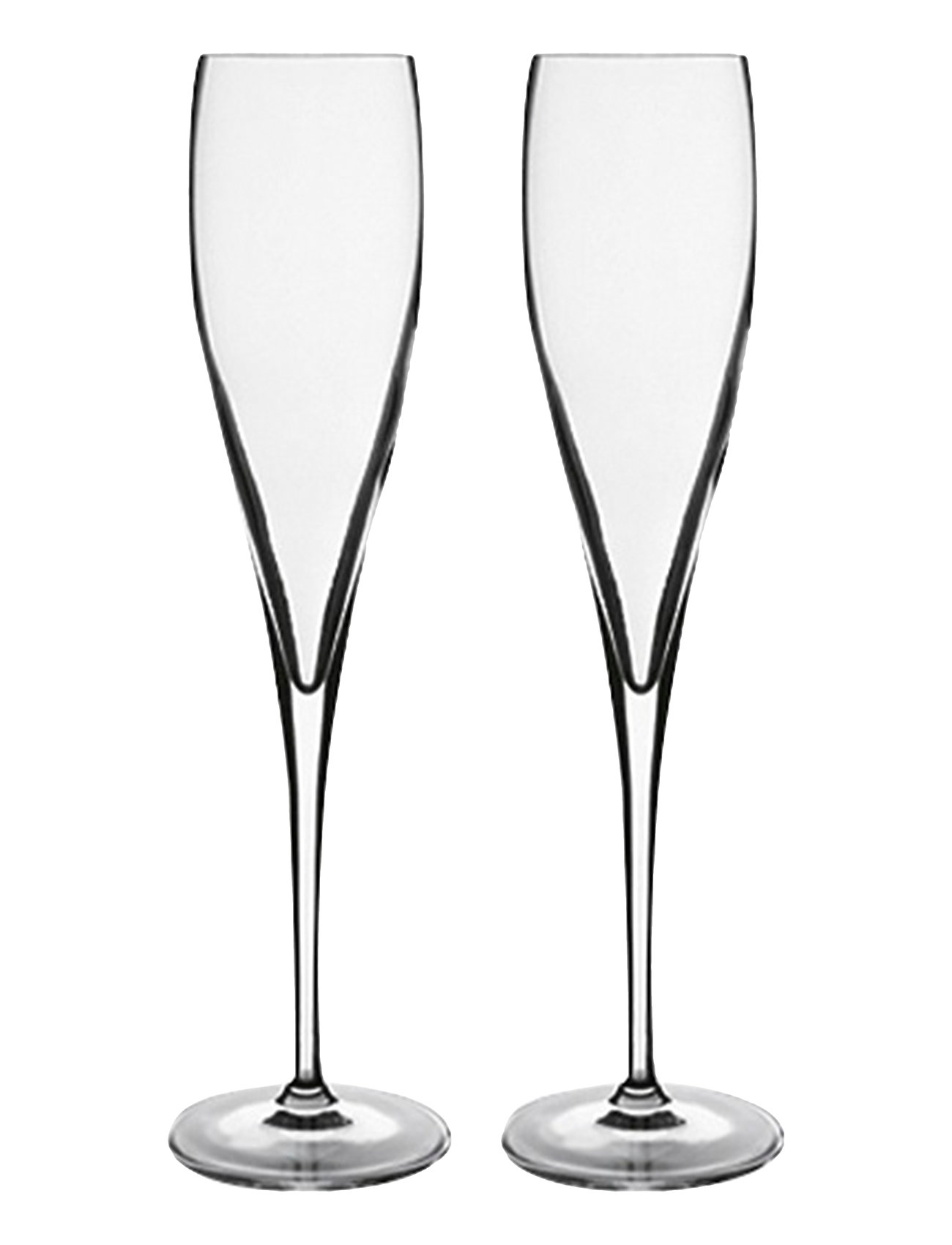 Champagneglas Vinoteque Home Tableware Glass Champagne Glass Nude Luigi Bormioli