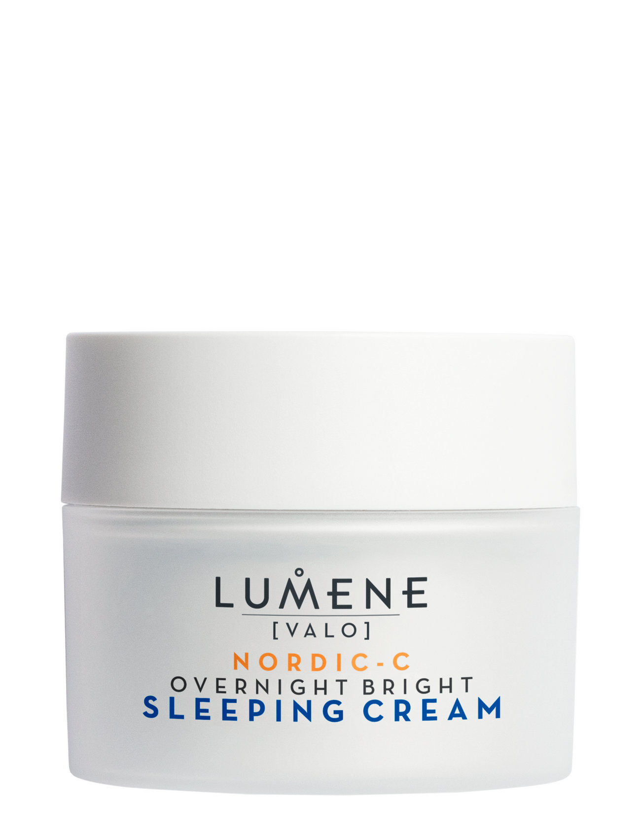 Nordic-C Overnight Bright Sleeping Cream Beauty Women Skin Care Face Moisturizers Night Cream Nude LUMENE