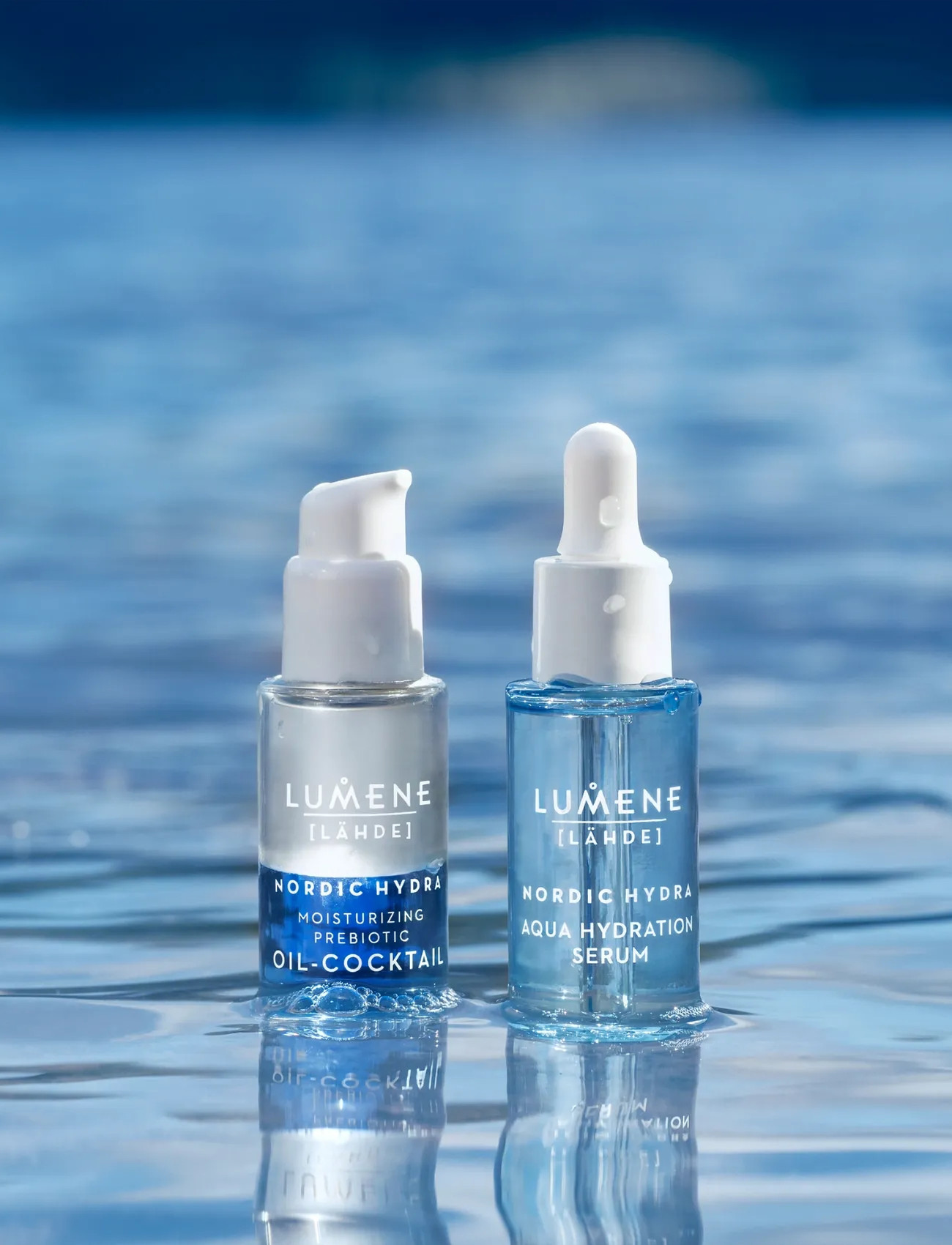 LUMENE Nordic Hydra Moisturizing Prebiotic Oil-Cocktail, 30 ml, Nude, Ansigt > Serum, Dame