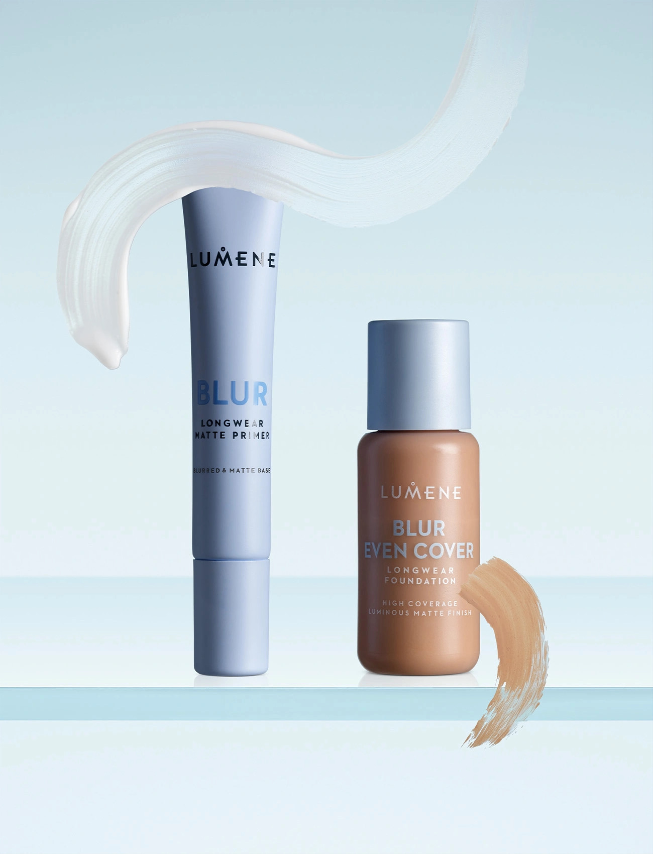 LUMENE Blur Longwear Matte Primer, 20 ml, Blue, Ansigt > Ansigtsprimer, Dame