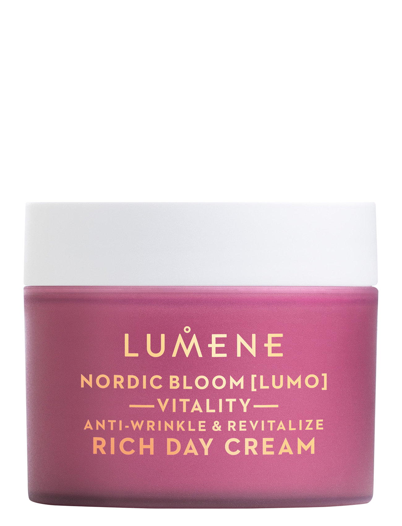 Lumene Nordic Bloom Vitality Anti-Wrinkle & Revitalize Rich Day Cream 50 Ml Dagkräm Fugtighedscreme Dagcreme Nude LUMENE