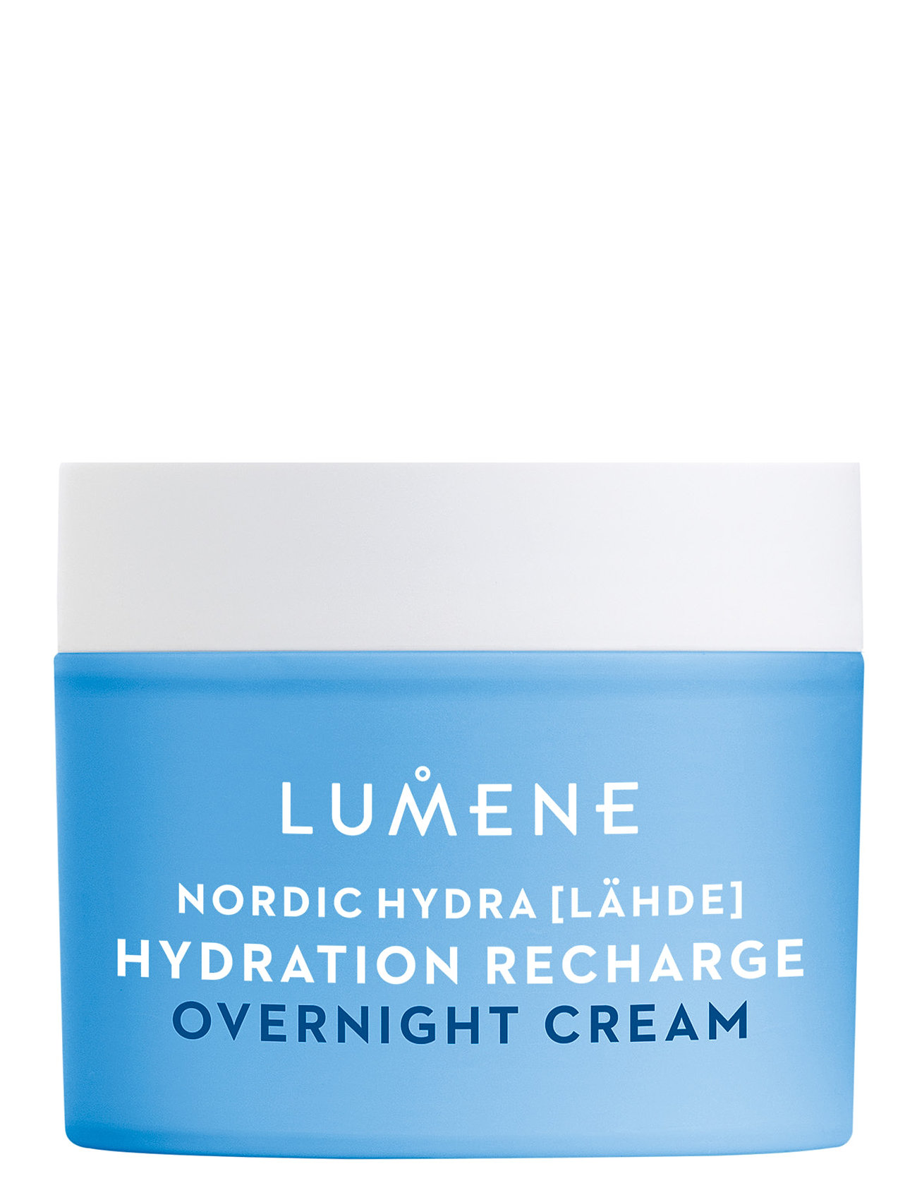 LUMENE Lumene Nordic Hydra Hydration Recharge Overnight Cream 50 Ml Nattkräm Nude