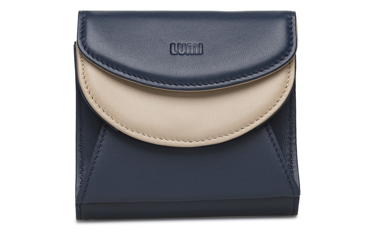 black Intérieure Lumi 100 Équipement Trifold Polyester Napa Cuir Brillo Sheep Viivi Doublure Wallet Black IIYAw