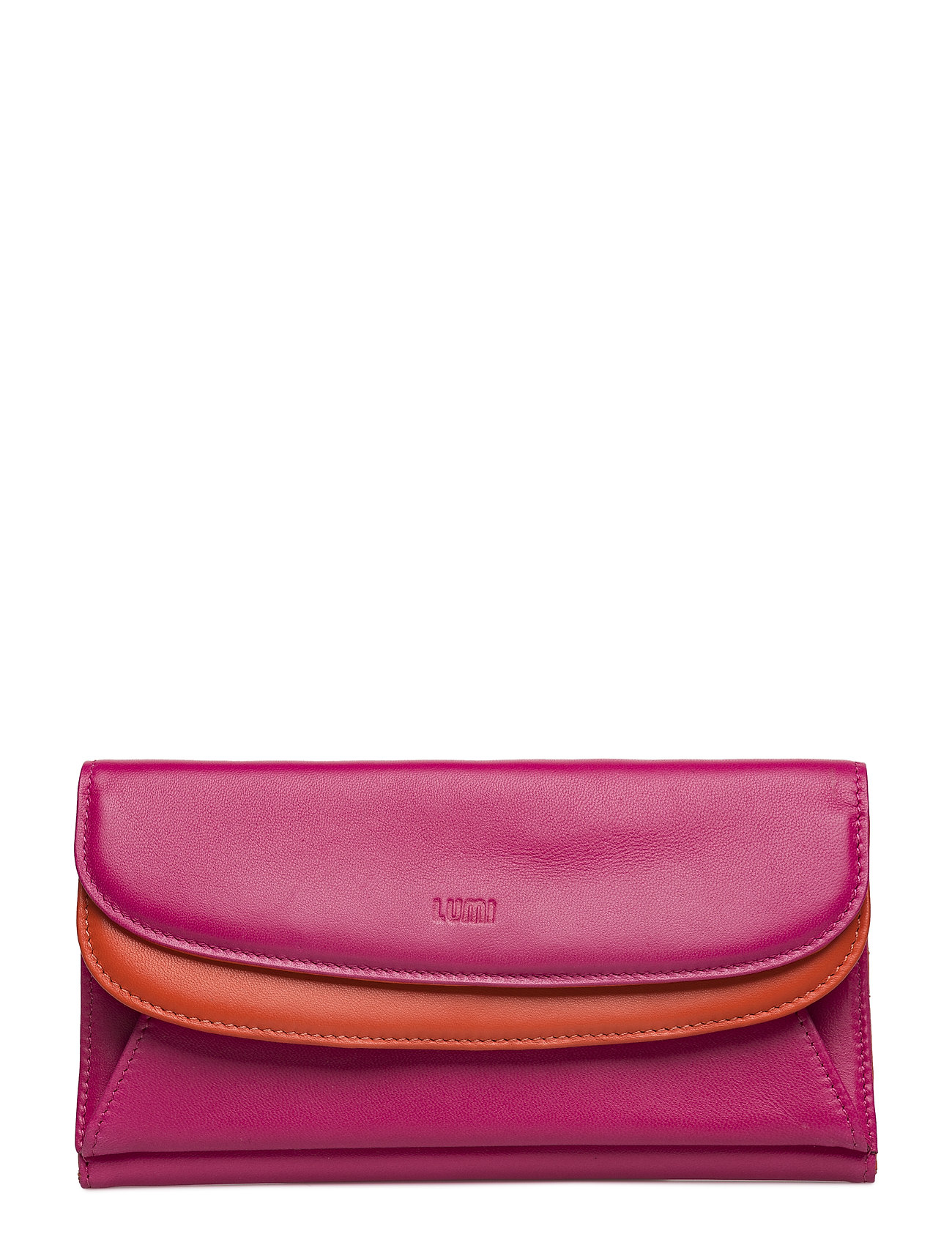 Sylvi Maxi Trifold Wallet Bags Card Holders Wallets Roze Lumi lumi kopen in de aanbieding