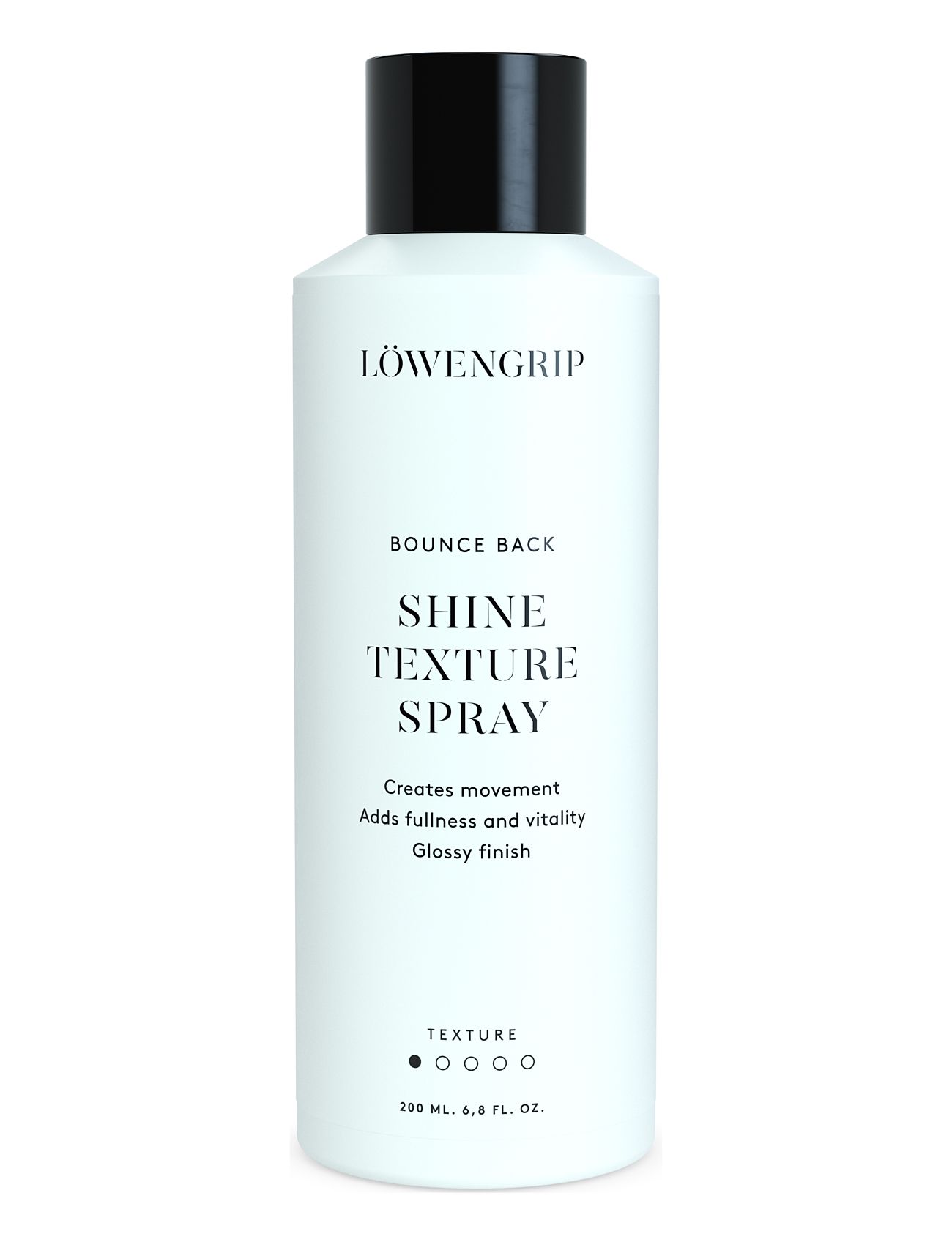 Bounce Back Shine & Texture Spray Beauty Women Hair Styling Shine Spray Nude Löwengrip