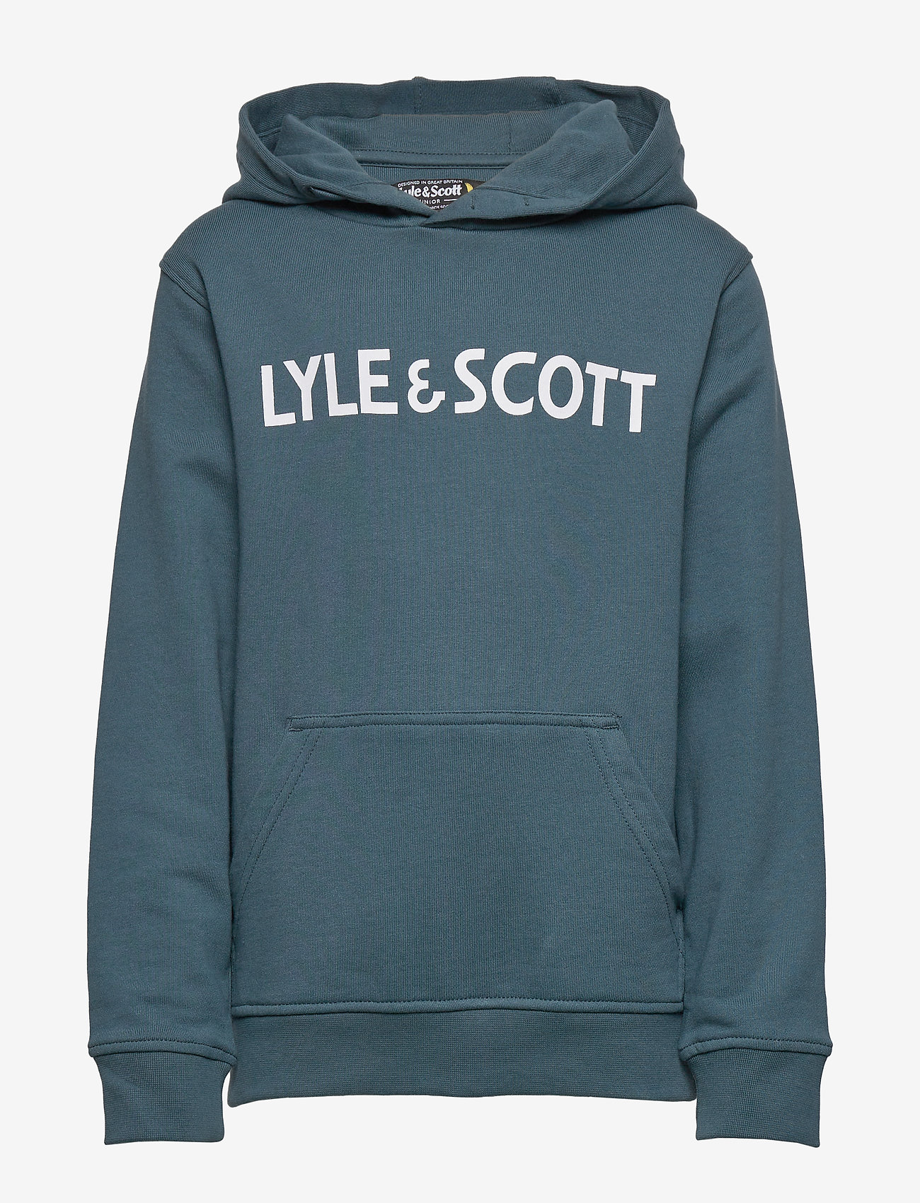 lyle and scott blue hoodie