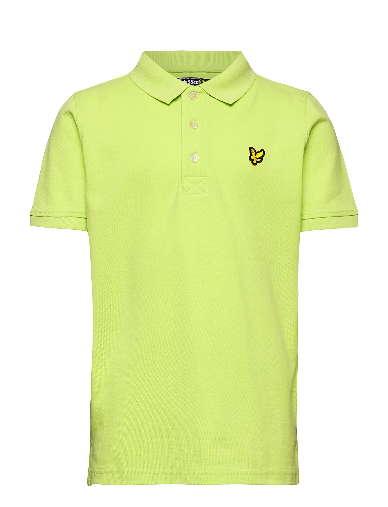 Classic Polo Shirt T-shirts Polo Shirts Short-sleeved Polo Shirts Gul Lyle & Scott Junior
