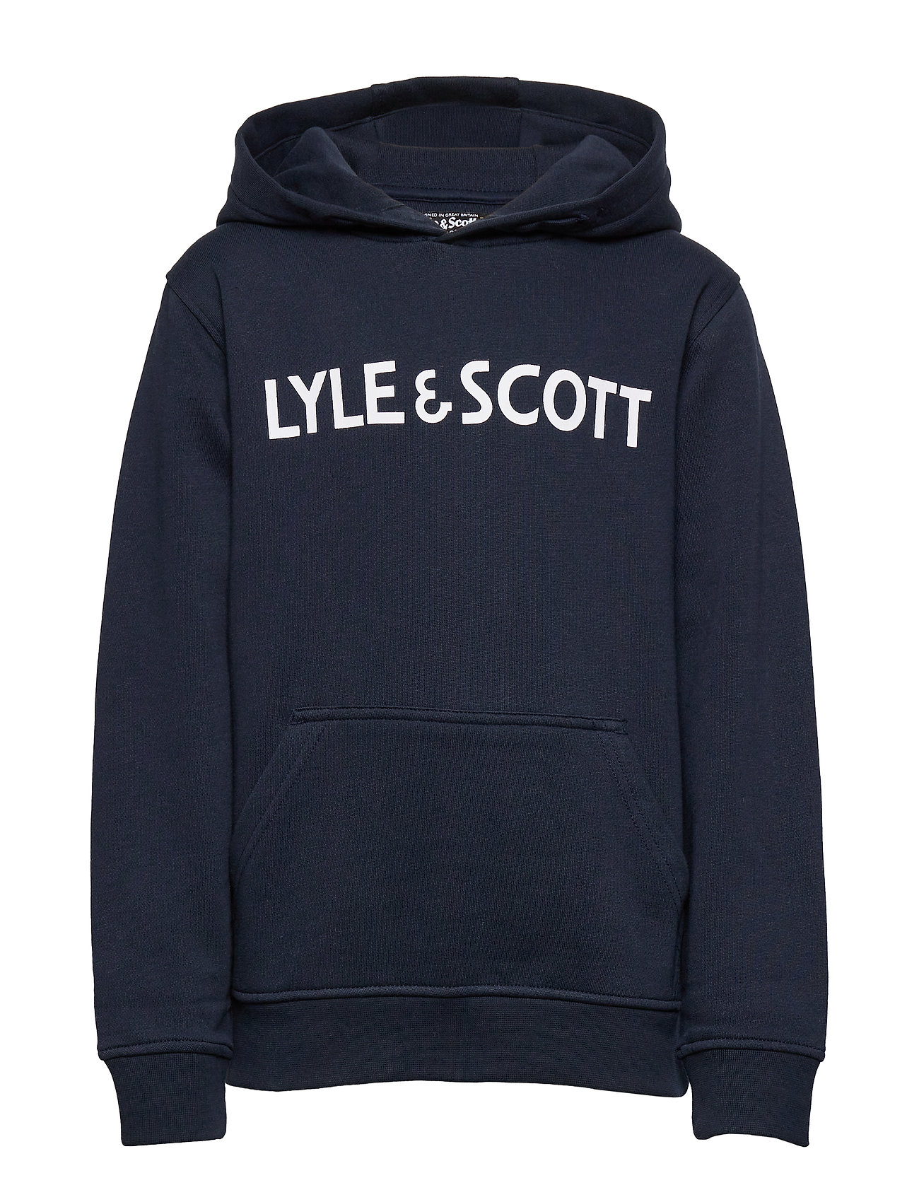 lyle and scott navy hoodie