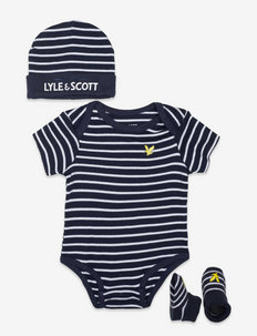 Eagle Badge Infant Set Boxed - gift sets - navy blazer