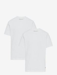 2 Pack Lounge T Shirt - ensfarvede kortærmede t-shirts - bright white
