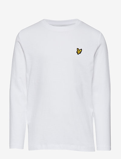 Classic L/S T-Shirt - enfärgade långärmade t-shirts - bright white