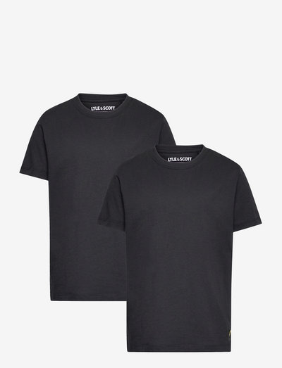 2 Pack Lounge T Shirt - t-shirt uni à manches courtes - black
