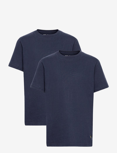 2 Pack Lounge T Shirt - t-shirt uni à manches courtes - navy blazer