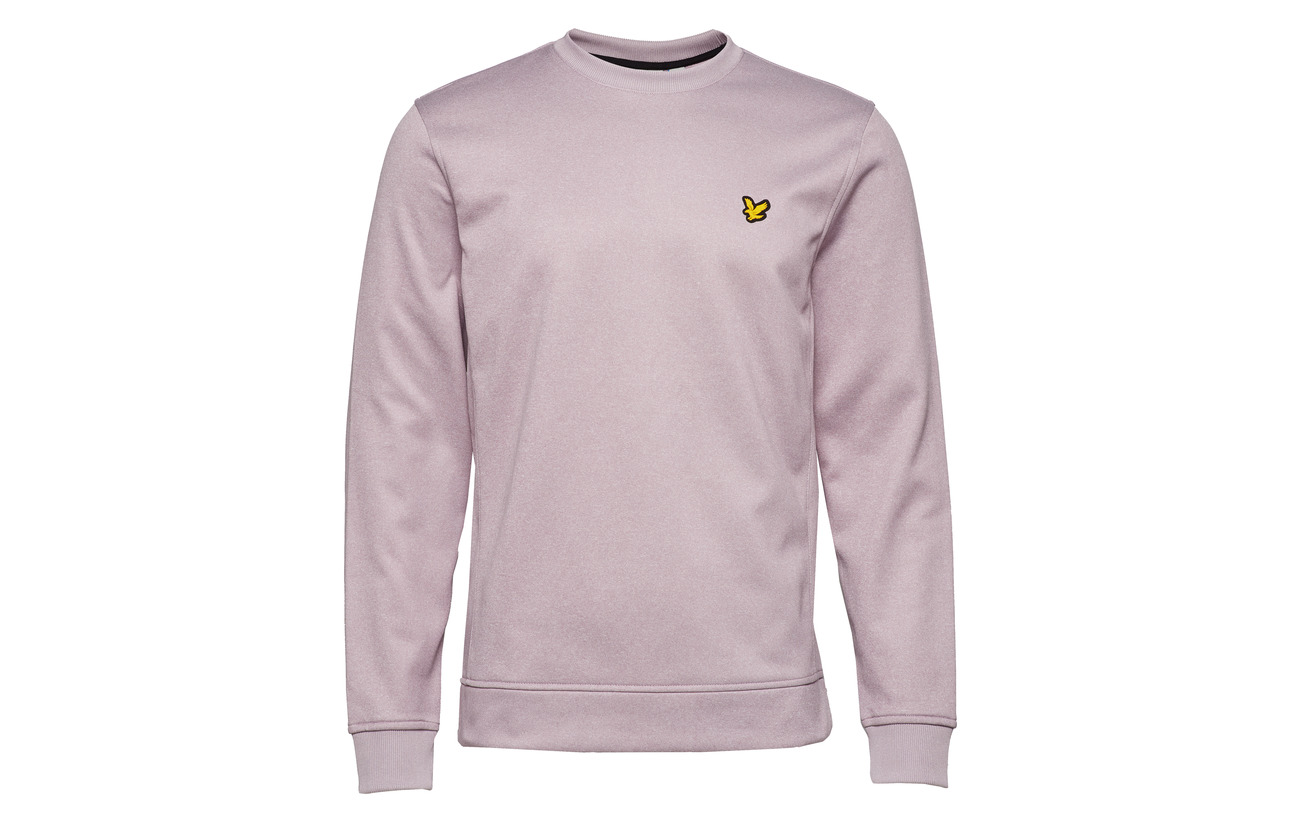 Grey Mid Fleece amp; Crew Marl Lyle Scott Braid Sport qFvZx10n