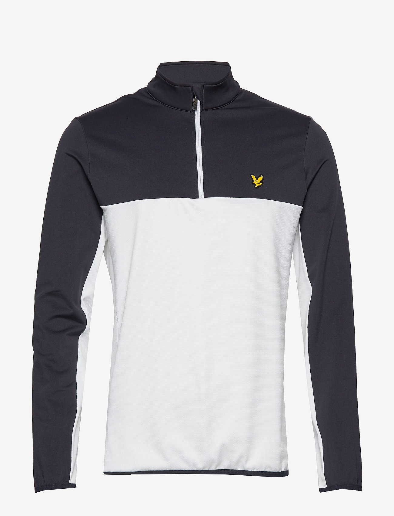 lyle and scott colour block sweatshirt