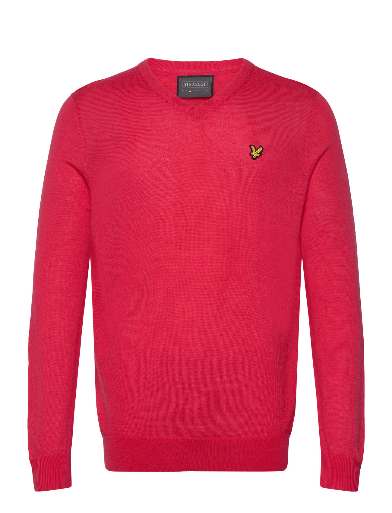 Lyle & Scott Sport Golf V Neck Pullover Röd