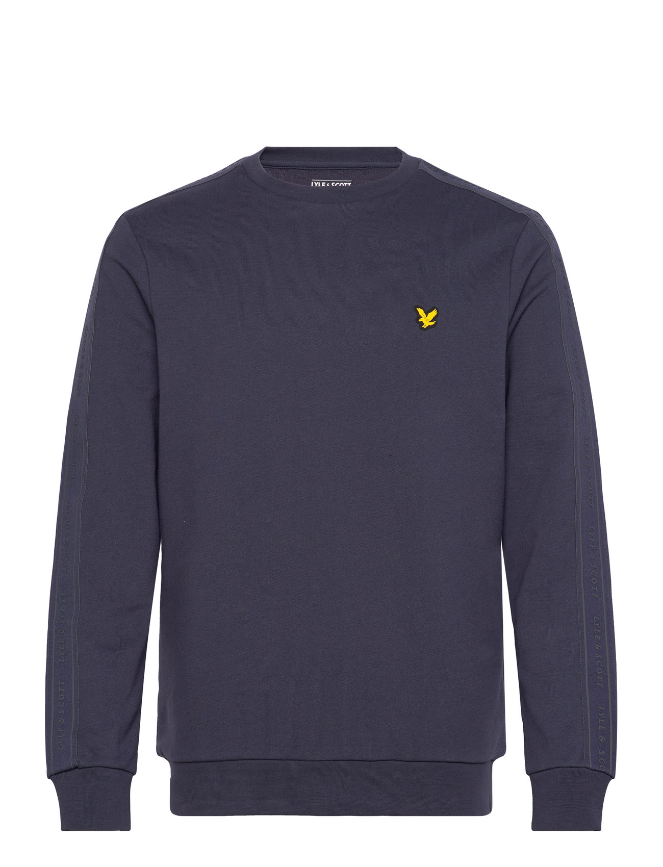 Lyle & Scott Sport Tape Crew Neck Marinblå