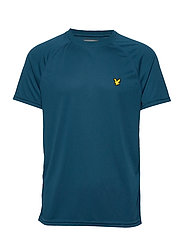 Core Raglan (Teal Green) (199.20 kr) Lyle & Scott Sport Lyle & Scott CORE RAGLAN - T-shirts - teal green