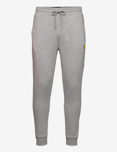 Sweatpant with Contrast Piping - verryttelyhousut - mid grey marl